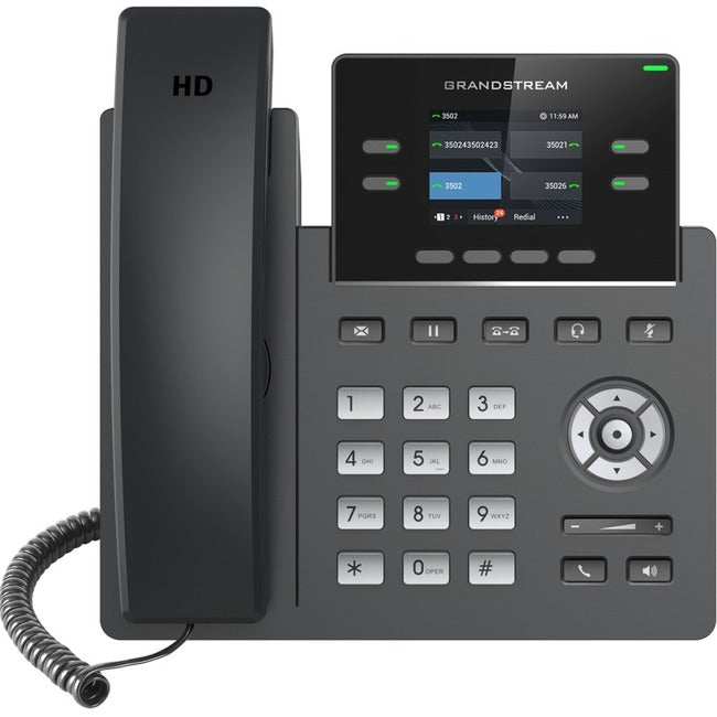 Grandstream Networks, Inc The Grp2612 Features A Sleek Design And A Suite Of Next-generation Features Incl