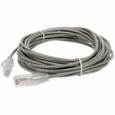 Add-on Addon 20ft Gray Cat 6 Slim Pvc Ethernet Cable Snagless Clear-claw Rj-45 M/m