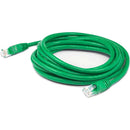 Add-on Addon 3ft Green Cat 6 Shielded Pvc Ethernet Cable Snagless Easy Clear Boot Rj-45