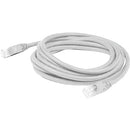 Add-on 7ft White Cat6a Ftp Pvc Easy Clear Boot