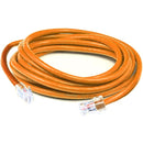Add-on 15ft Orange Cat 6a Pvc Ethernet Cable Non-booted Rj-45 M/m