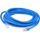 Add-on 15ft Blue Cat 6 Pvc Ethernet Cable Non-booted Rj-45 M/m