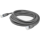 Add-on 6ft Gray Cat 6 Shielded Pvc Ethernet Cable Snagless Easy Clear Boot Rj-45 M/m