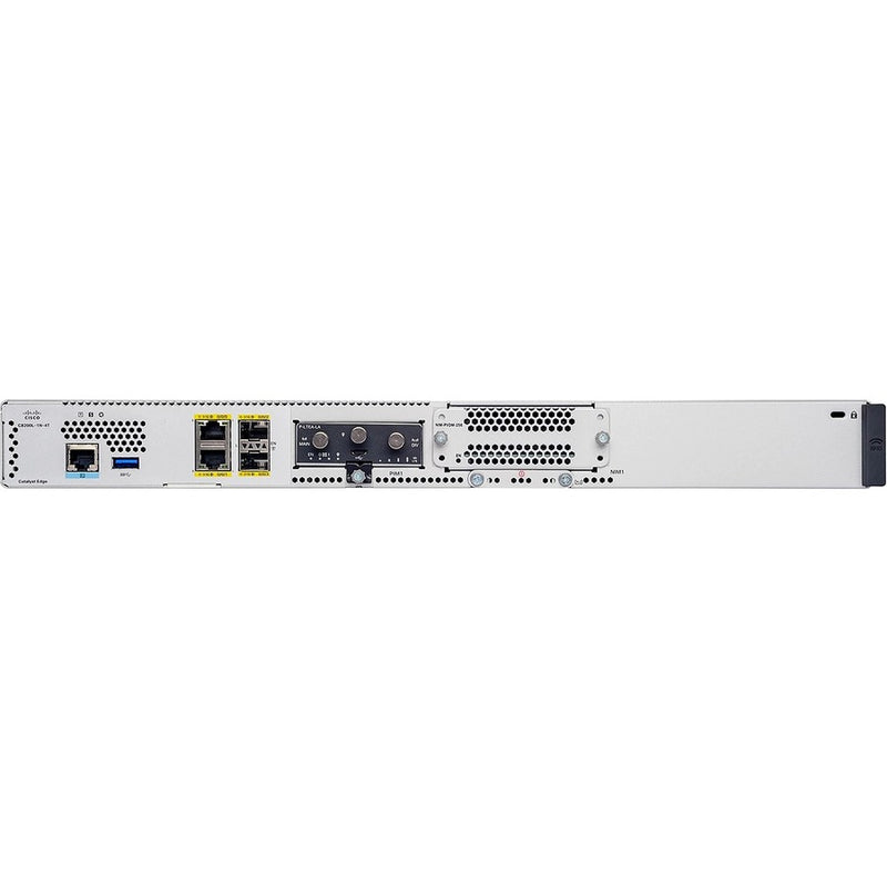 Cisco Systems Cisco Catalyst Edge C8200l-1n-4t Chassis Spare, 1ru W/ 1 Nim Slot And 4x 1 Gigab