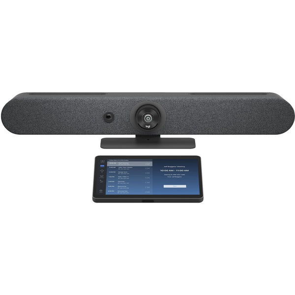 Logitech Small Room With Tap Cat5e + Rally Bar Mini For Zoom Rooms, Microsoft Te