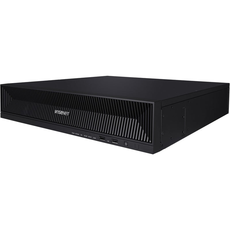 Hanwha Vision 8k Nvr (intel Based), 4tb Raw 16 Channels With 16 Poe/poe+ Ports (poe Budget 200