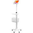 Cta Digital Inc Cta Digital Medical Mobile Floor Stand With Vesa Plate And Paragon Enclosure