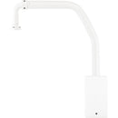 Hanwha Vision Telescopic Parapet Mount, White Color Parapet Mount , Weight : 7.1 Kg (15.7 Lb),