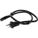 Add-on Addon 6ft Nema 5-15p Male To C13 Female 14awg 100-250v At 15a Black Power Cable