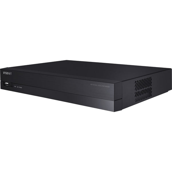 Hanwha Vision 4k Nvr (intel Based), 4tb Raw, 4ch With 4 Poe/poe+ Ports (poe Budget 35w), H265,