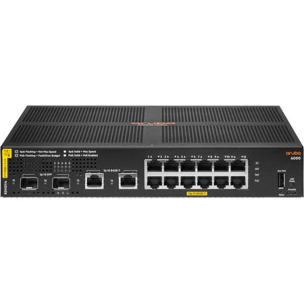 Hewlett Packard Enterprise Aruba 6000 12g Cl4 2sfp 139w Swch U.s. -