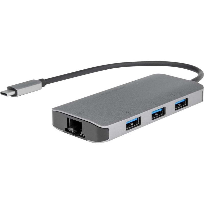 Rocstor 3-port Usb-c Hub With Lan Portc