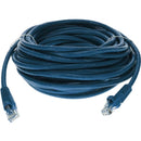 Add-on 38ft Blue Cat 6 Pvc Ethernet Cable Snagless Bubble Boot Rj-45 M/m