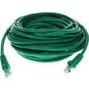 Add-on 40ft Green Cat 6 Pvc Ethernet Cable Snagless Bubble Boot Rj-45 M/m