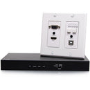 C2g Hdmi Hdbaset + Vga, 3.5mm & Usb-b To A - Transmitter To Receiver