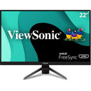 Viewsonic 22in 1080p 75hz 1ms Freesync Monitor With Hdmi, Dp, Vga.