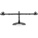 Hat Design Works This Dual Desk Stand Supports Widescreen Monitors Up To 34" (25 Lbs Each). Featu