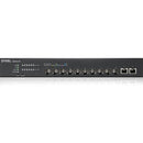 Zyxel Communications Xs1930-12f 10-port Sfp+ Smart Managed Switch W/2 10gbe Uplink Nebulaflex