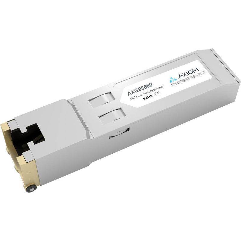 Axiom 1000base-t Sfp Transceiver For U Fiber - Uf-rj45-1g - Taa Compliant