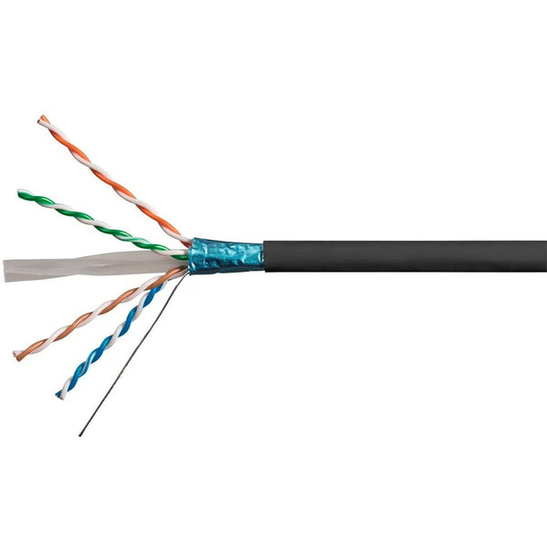 Monoprice, Inc. Monoprice Cat6 Ethernet Bulk Cable - Solid_ 550mhz_ Stp_ Cmr_ Riser Rated_ Pure