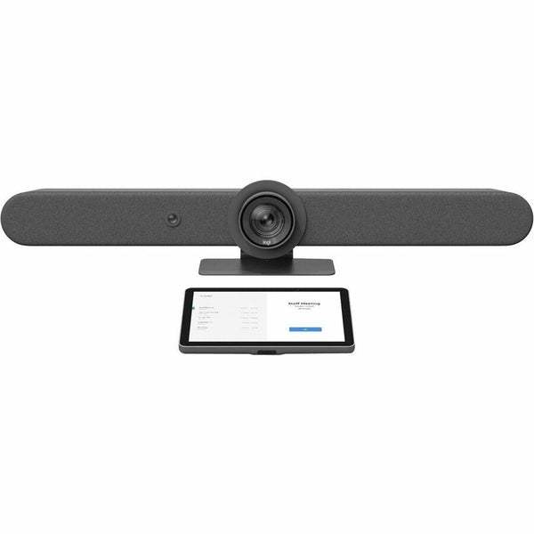 Logitech Rally Bar + Tap Ip Graphite Appliance Bundle For Medium Video Meeting Rooms With