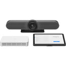 Logitech Rally Bar Mini + Tap Ip Graphite Appliance Bundle For Small Video Meeting Rooms