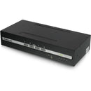 Iogear 4-port Dual View Secure Kvm Switch W/displayport/hdmi And Audio Support