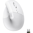 Logitech Lift Vertical Ergonomic Mouse - Off-white