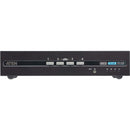 Aten 4-port Usb Dvi Dual Display Pp4.0 Secure Kvm