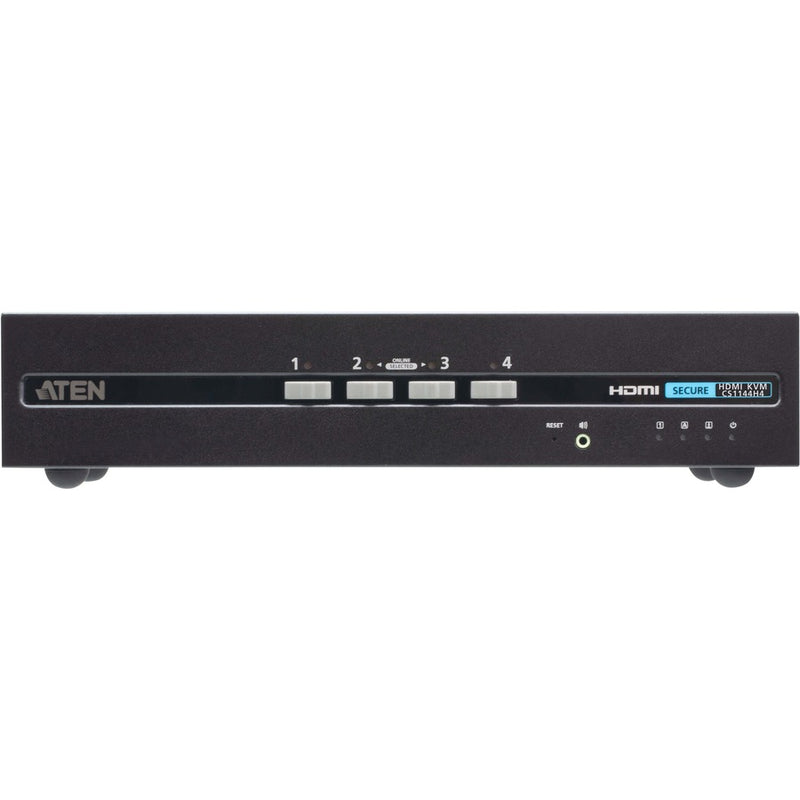 Aten 4-port Usb Hdmi Dual Display Pp4.0 Secure Kvm