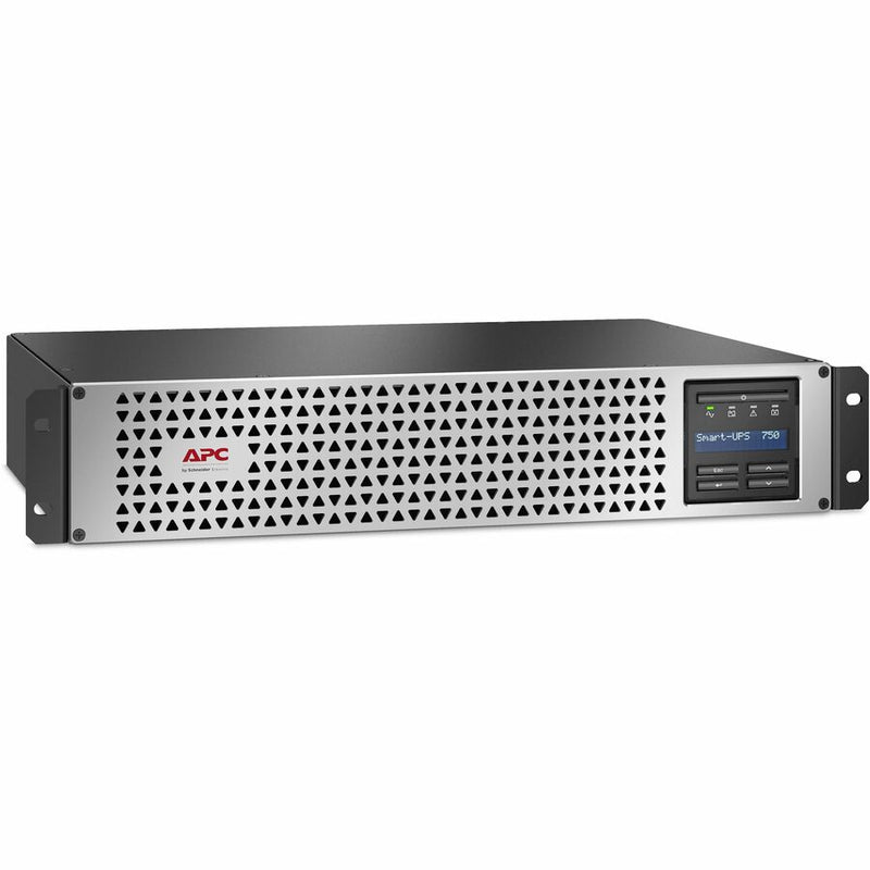 Apc By Schneider Electric Apc Smart-ups, Lithium-ion, Short Depth 750va, 120v With Smartconnect Port And N