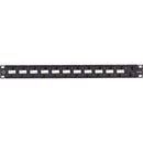 Black Box Taa-compliant, Component Level 110 Patch Panel. Supports 24 Cat6a Ports In 1u Sp