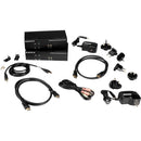 Black Box Kvm Extender Kit Over Fiber - Dual-monitor, Hdmi 4k30, Usb 2.0, Audio, Serial, L
