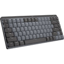 Logitech Mx Mechanical Mini Minimalist Wireless Illuminated Keyboard - Clicky - Graphite