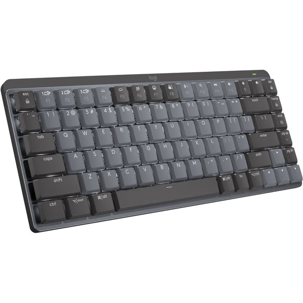 Logitech Mx Mechanical Mini Minimalist Wireless Illuminated Keyboard - Clicky - Graphite