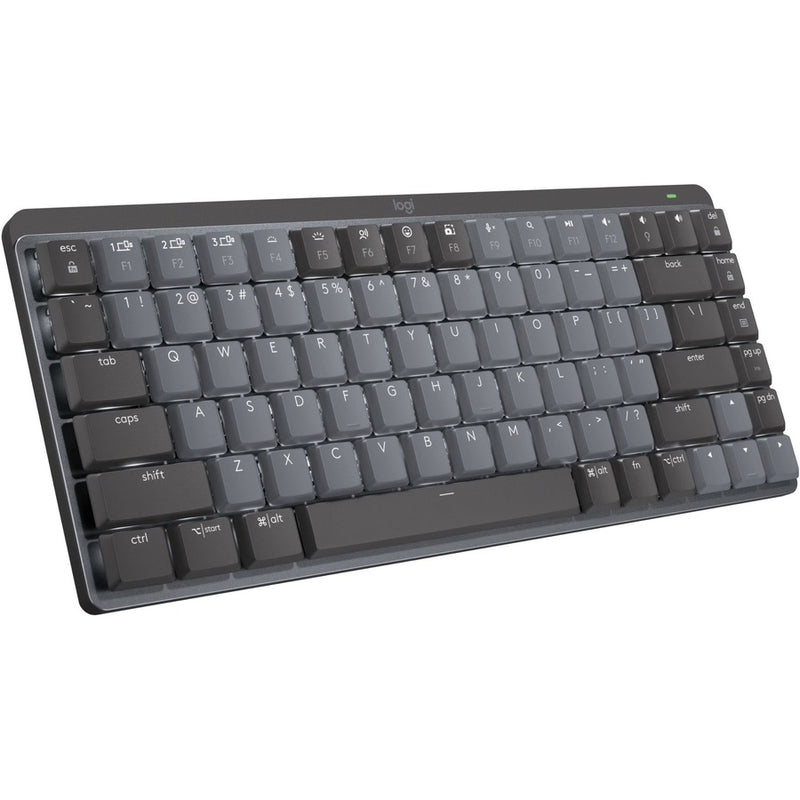Logitech Mx Mechanical Mini Minimalist Wireless Illuminated Keyboard - Clicky - Graphite