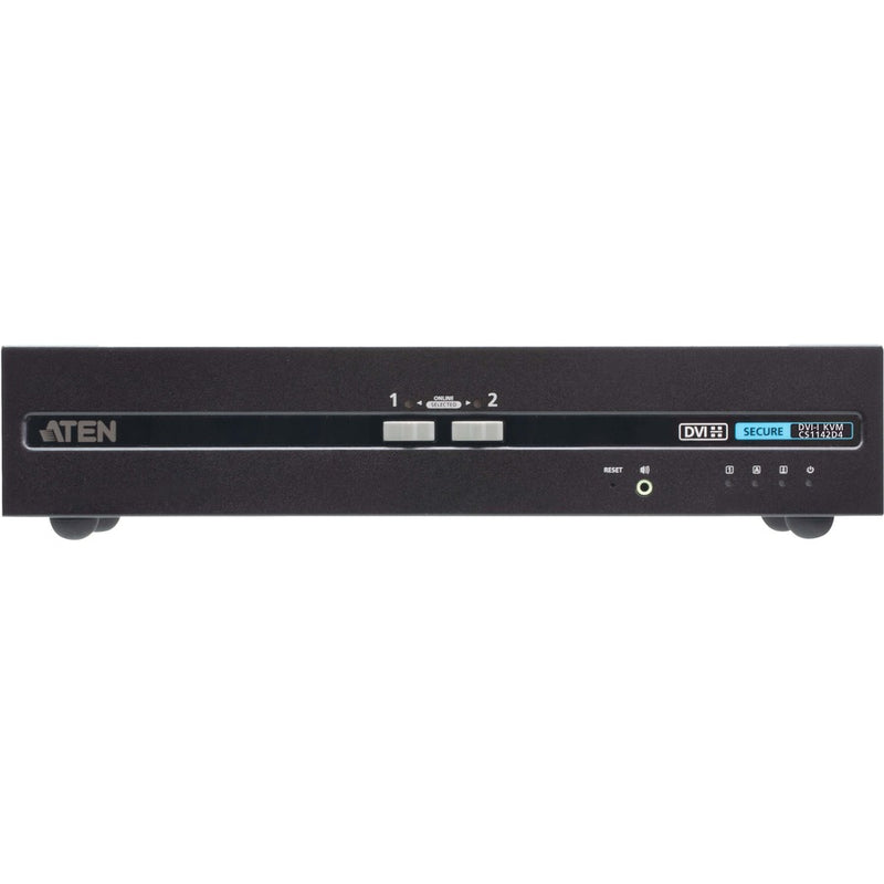 Aten 2-port Usb Dvi Dual Display Pp4.0 Secure Kvm