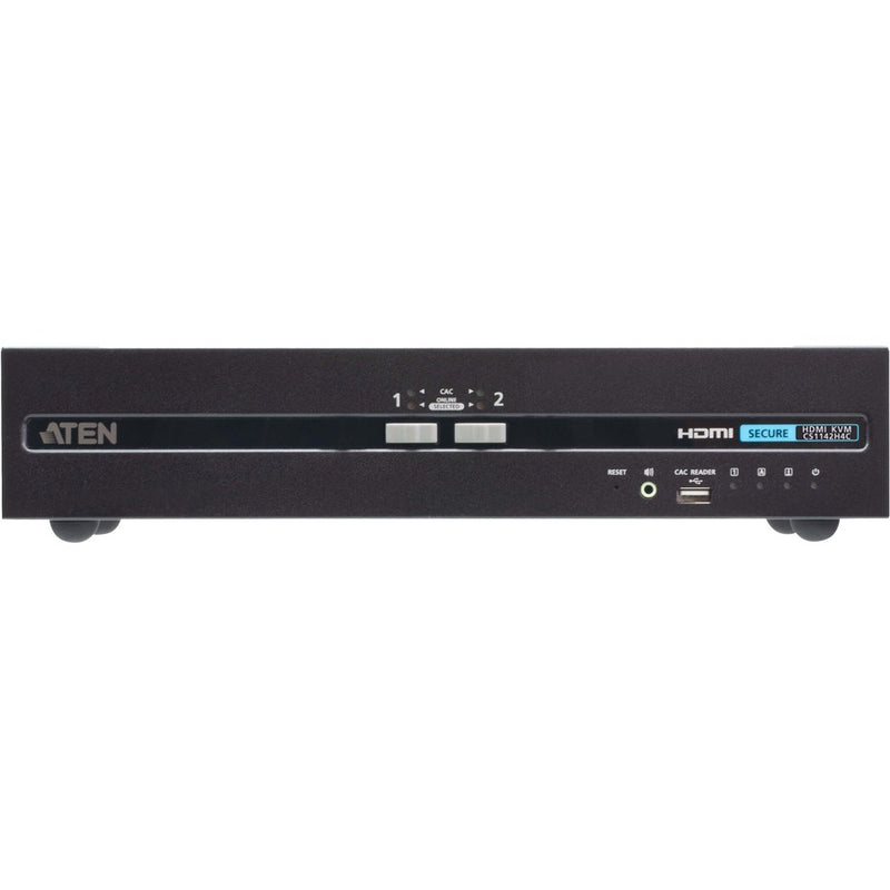 Aten 2-port Usb Hdmi Dual Display Pp4.0 Secure Kvm W/ Cac Support