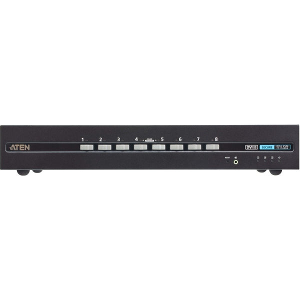 Aten 8-port Usb Dvi Dual Display Pp4.0 Secure Kvm