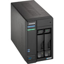 Asustor America Inc Asustor Lockerstor 2 Gen 2 As6702t 2 Bay Nas, Quad-core 2.0ghz Cpu, Dual 2.5gbe