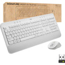 Logitech Signature Mk650 Combo For Business - Offwhite - Brown B