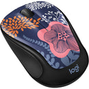 Logitech Design Collection Limited Edition Wireless Mouse - Forest Floral