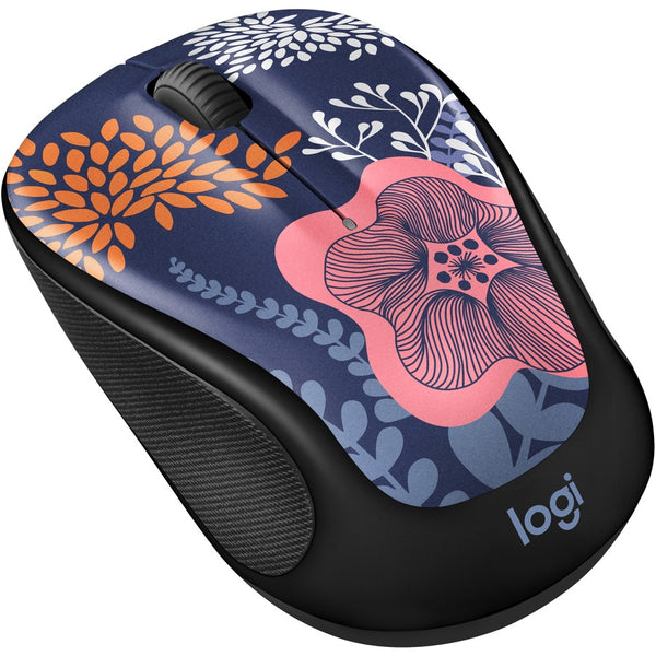 Logitech Design Collection Limited Edition Wireless Mouse - Forest Floral