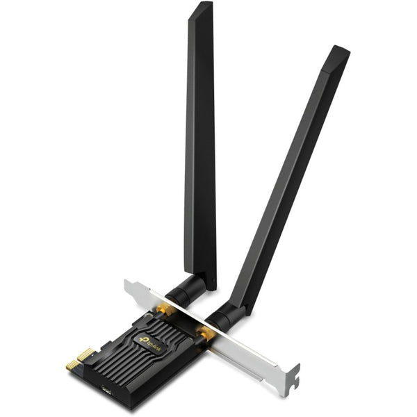 Tp-link Usa Corporation Axe5400 Tri-band Wi-fi 6e Bluetooth Pci Express Adapter Speed: 2402 Mbps At 6 Gh