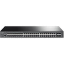 Tp-link Usa Corporation Jetstream 48  Port Gigabit L2+ Managed Switch With 4 10ge Sfp+ Slots Port: 48gig