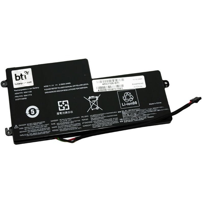 Battery Technology Replacement Battery Lenovo Thinkpad 121500143 121500144 01av459 45n1108 45n1109