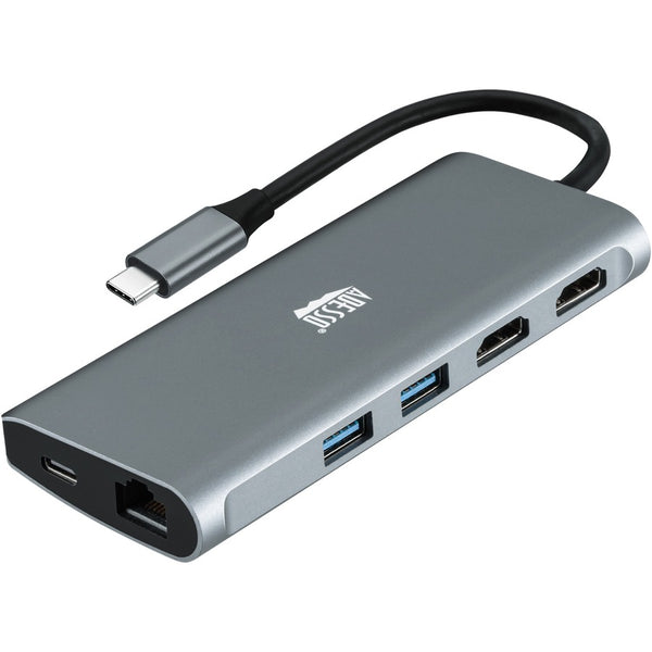 Adesso Expand Your Laptops Connection Port With This Usb Type-c Multiport Docking Stati