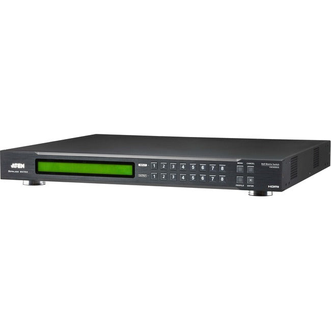 8 X 8 Hdmi Matrix Switch With Scaler - Taa Compliant - Vm5808ha, Aten Video Matr