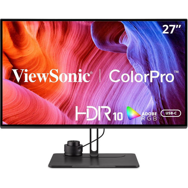 Viewsonic 27in 4k Colorpro Monitor With Usb-c (90w) And Integrated Colorpro Wheel.