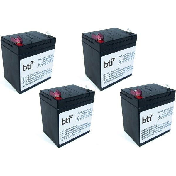 Battery Technology Sealed Lead Acid Battery Sp12-5-t2 (4pk) Sp12-5-t2, 12v, 5a,this Is A Pack Of 4